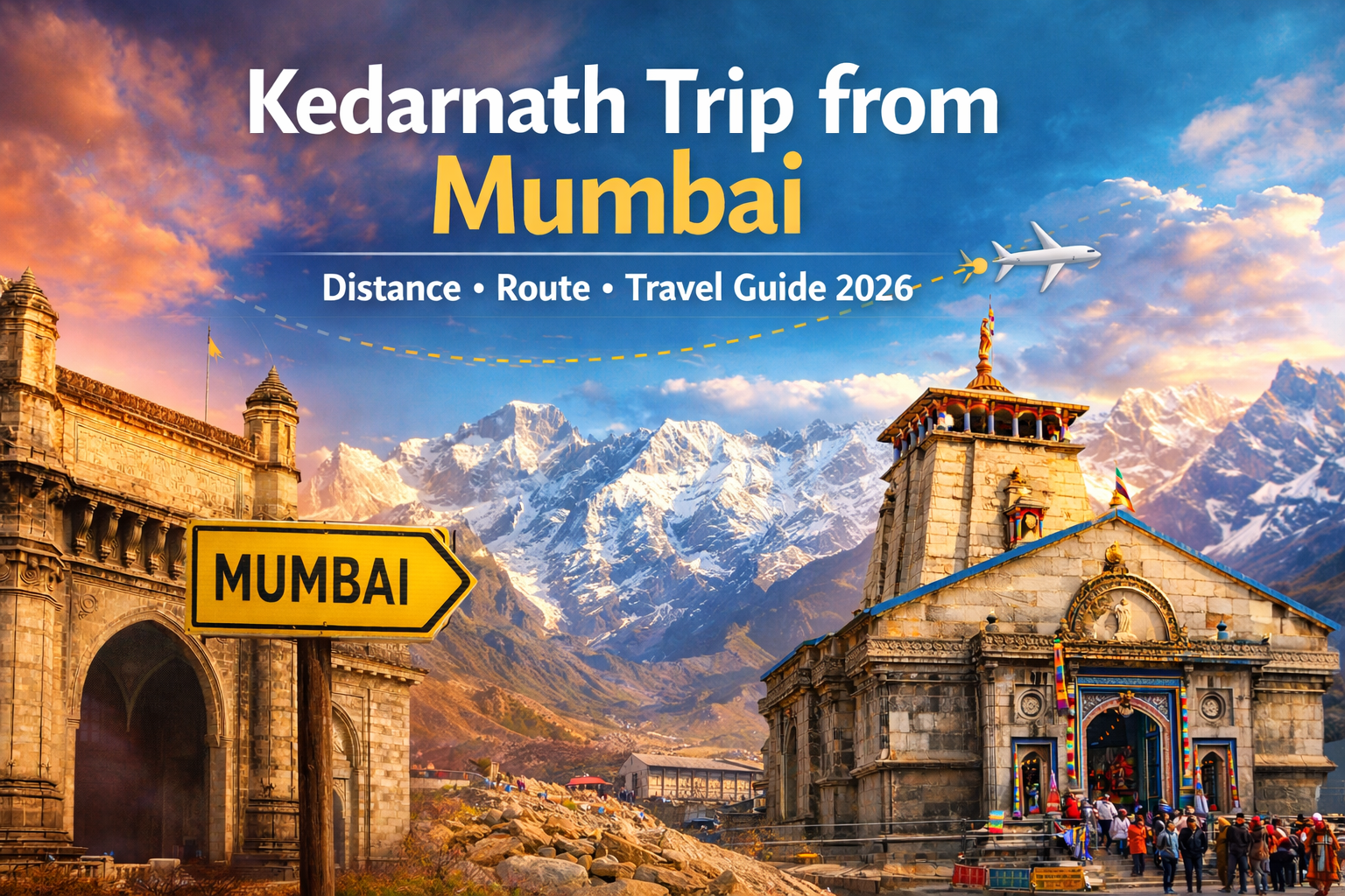 Kedarnath Trip from Mumbai – Distance, Route & Travel Guide 2026
